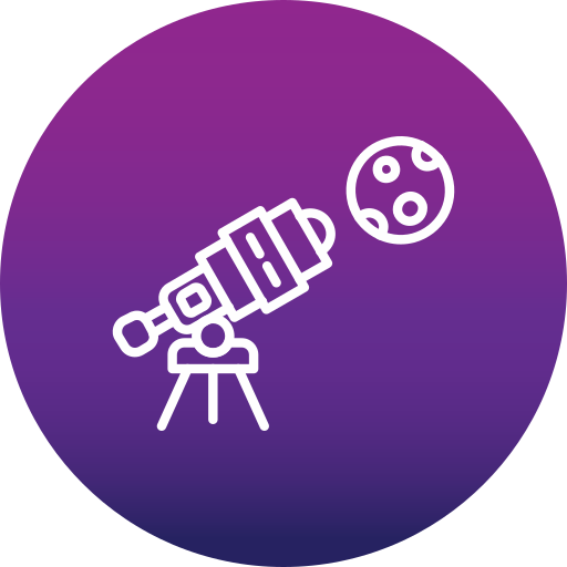 Telescope Generic gradient fill icon