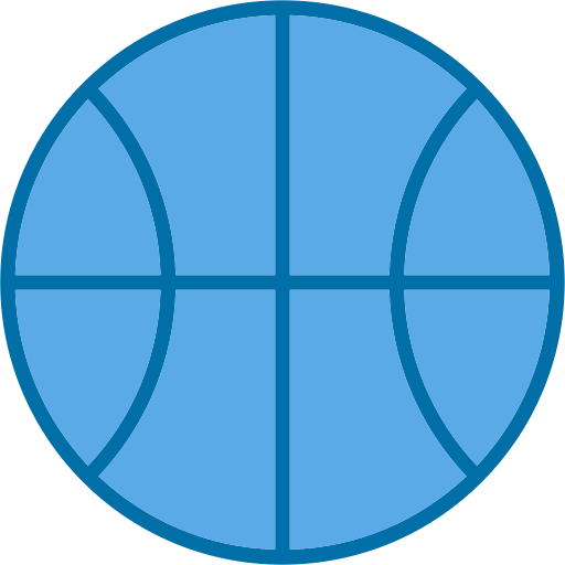 pelota de baloncesto Generic color lineal-color icono