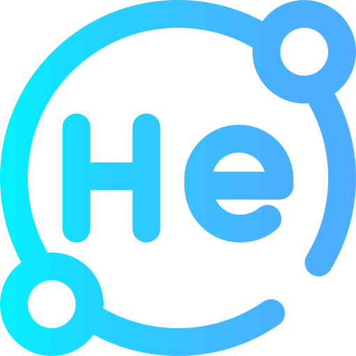 helium Super Basic Omission Gradient icon