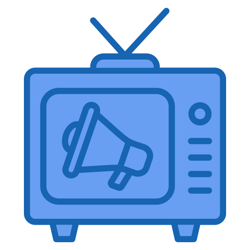 Television Generic color lineal-color icon