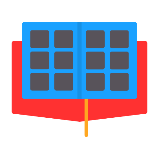 Yearbook Generic color fill icon