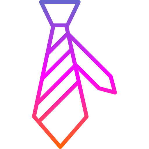 gravata Generic gradient outline Ícone