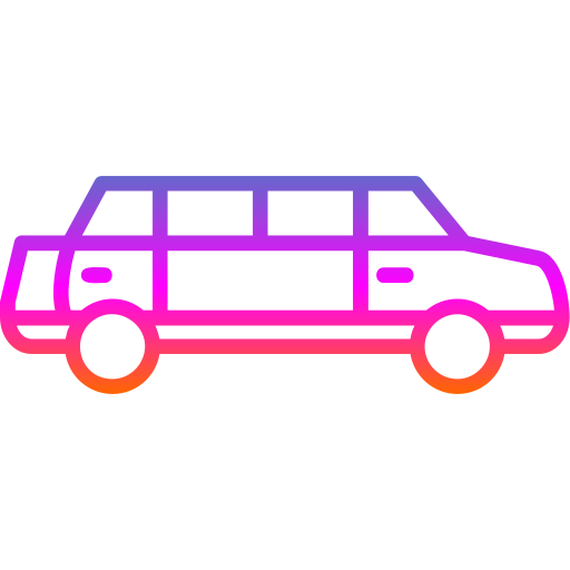 limousine Generic gradient outline icona