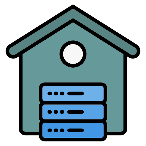 Data warehouse Generic color lineal-color icon