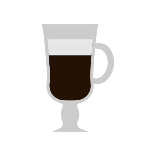 Irish Coffee Generic color fill icon