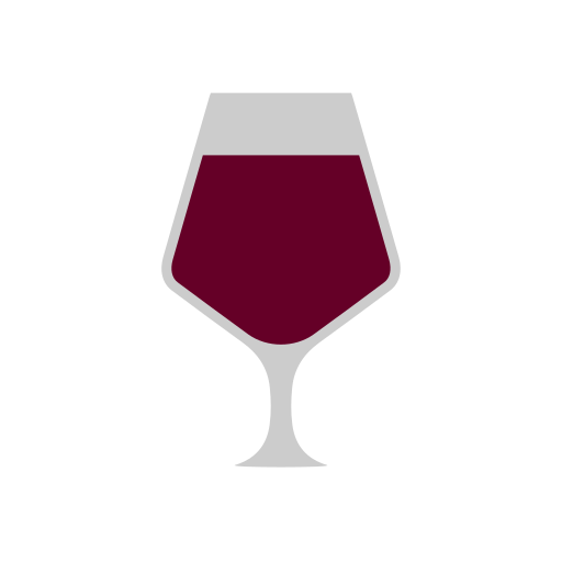czerwone wino Generic color fill ikona