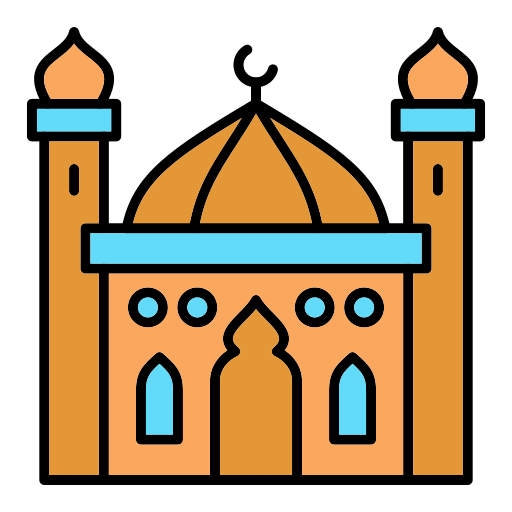 Mosque Generic color lineal-color icon