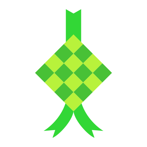 ketupat Generic color fill ikona