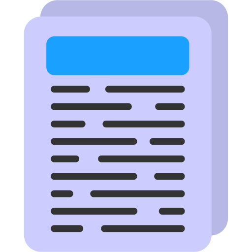 documento Generic color fill icono