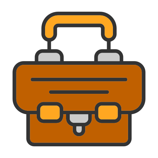 Briefcase Generic color lineal-color icon