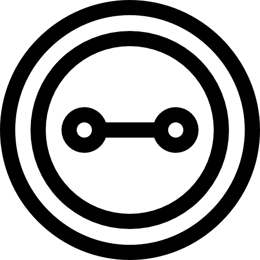 pulsante Basic Rounded Lineal icona
