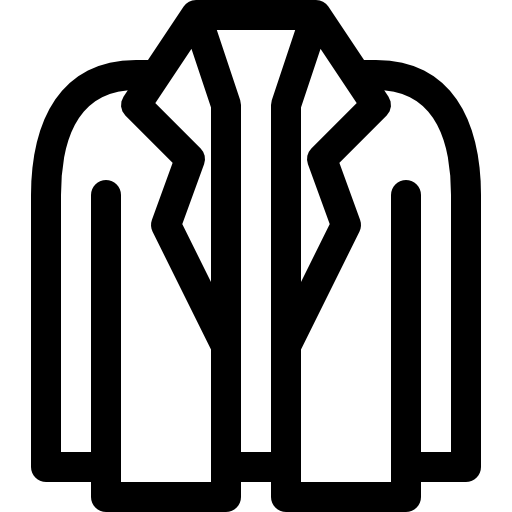 jacke Basic Rounded Lineal icon