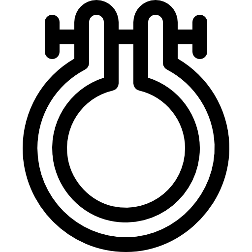 stickrahmen Basic Rounded Lineal icon
