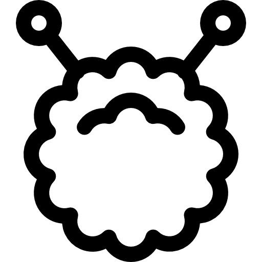 fio Basic Rounded Lineal Ícone