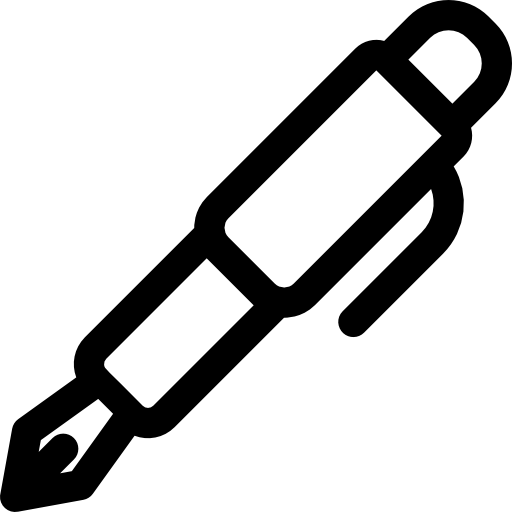 penna stilografica Basic Rounded Lineal icona
