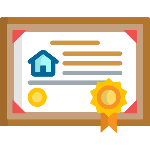 Certification Special Flat icon