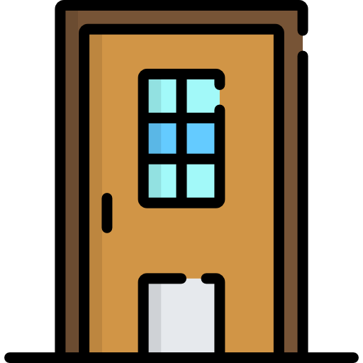 Door Special Lineal color icon