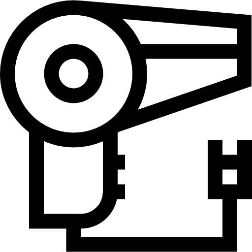 secador de pelo Basic Straight Lineal icono