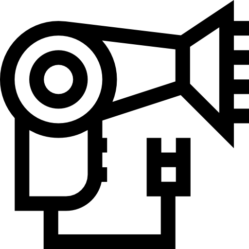 haartrockner Basic Straight Lineal icon