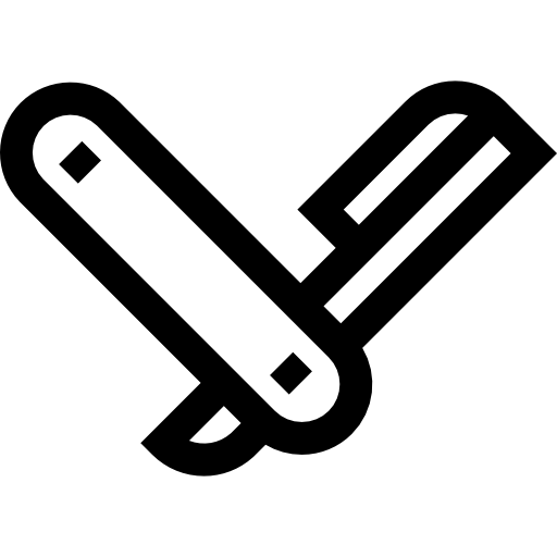 Razor Basic Straight Lineal icon