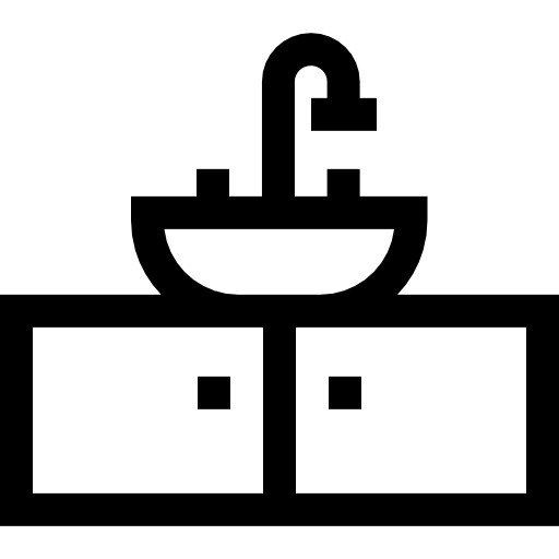 シンク Basic Straight Lineal icon