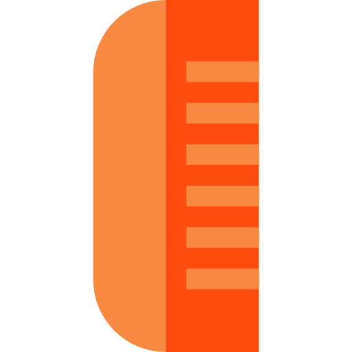 peine Basic Straight Flat icono