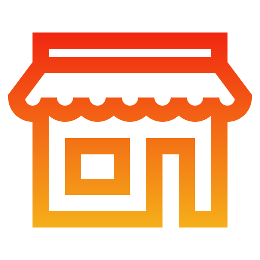 Store Generic gradient outline icon