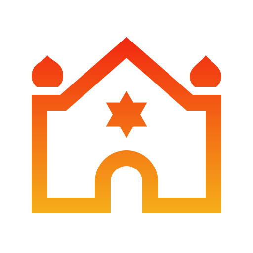 Synagogue Generic gradient outline icon