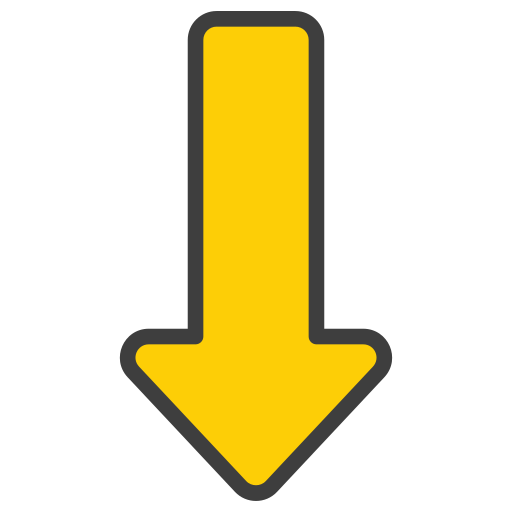 Down arrow Generic color lineal-color icon