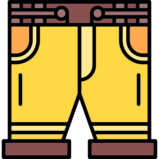 pantaloncini Generic color lineal-color icona