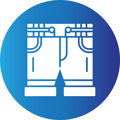 Shorts Generic gradient fill icon