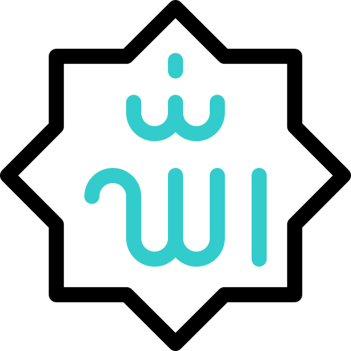 allah Basic Accent Outline icon