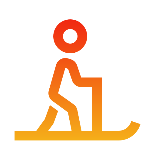 Skiing-nordic Generic gradient outline icon