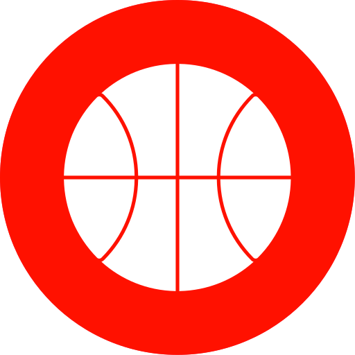 pallone da basket Generic color fill icona