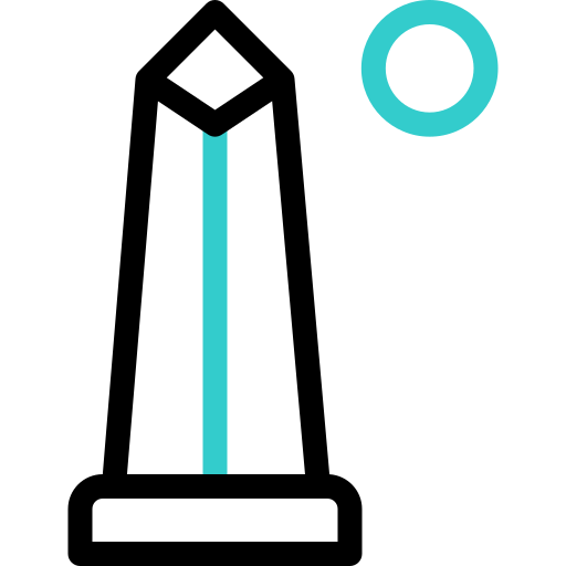 obelisk Basic Accent Outline icon