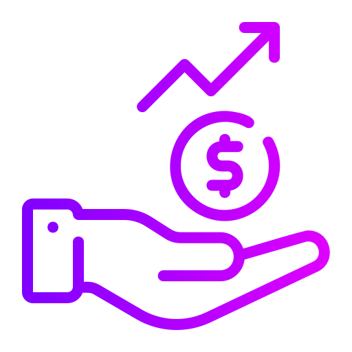 lucro Generic gradient outline icono