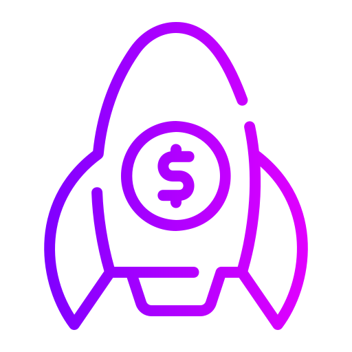 startup Generic gradient outline icono