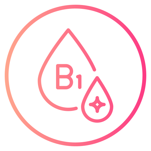 Vitamin b Generic gradient outline icon