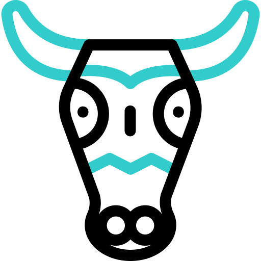 Bull Basic Accent Outline icon