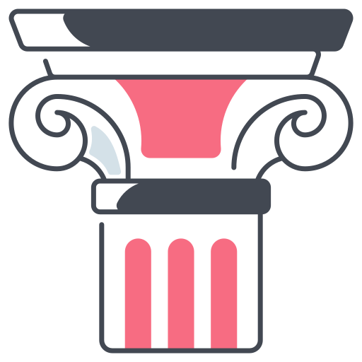 columna Generic color lineal-color icono