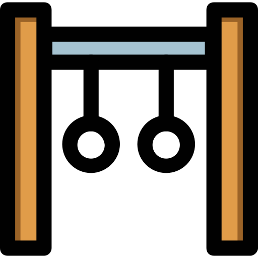 kółka gimnastyczne Generic color lineal-color ikona