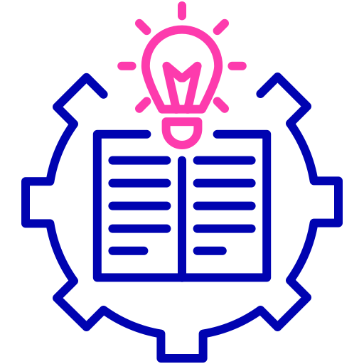 knowledge management Vectors Tank Color Outline icon