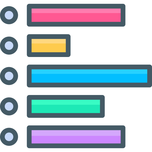 barra Generic color lineal-color Ícone