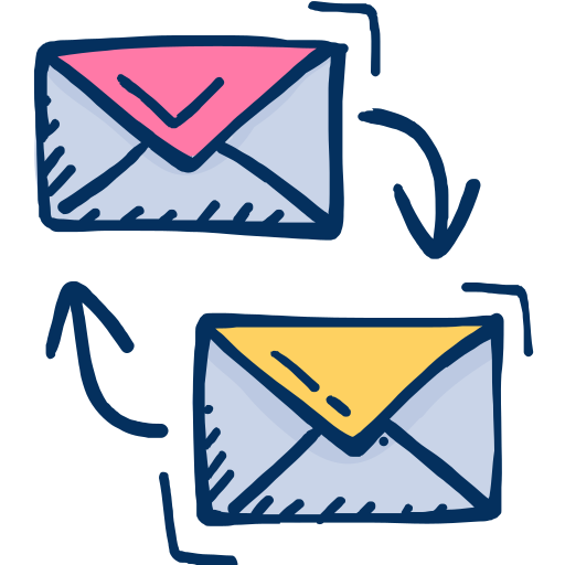Email Vectors Tank Color Hand-drawn icon