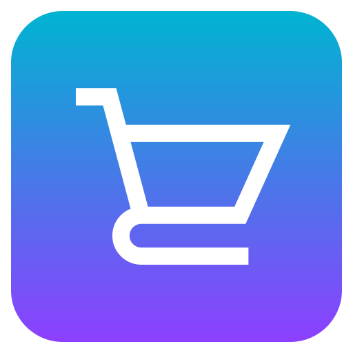 carro de la compra Generic gradient fill icono