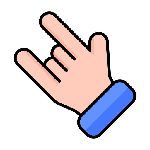 gesto manual Generic color lineal-color icono