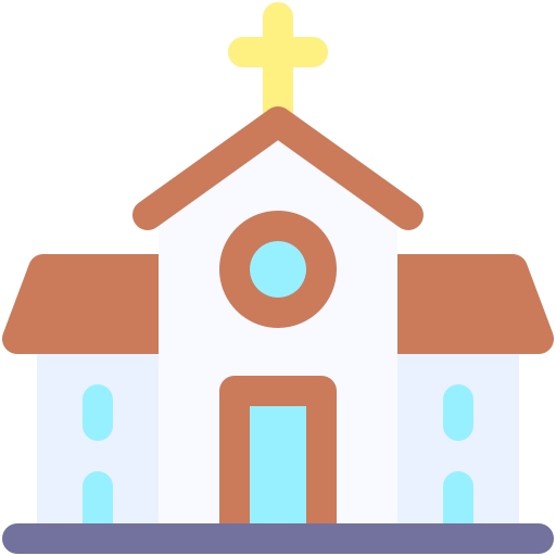 教会 Generic color fill icon