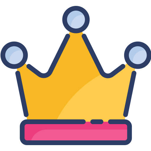 왕관 Generic color lineal-color icon