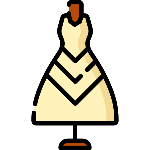 花嫁のドレス Special Lineal color icon