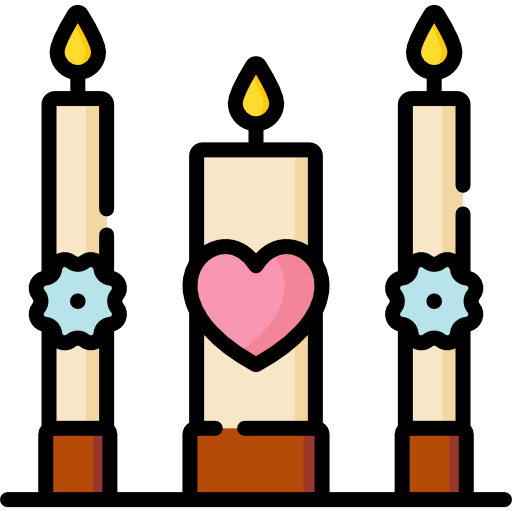 Candle Special Lineal color icon